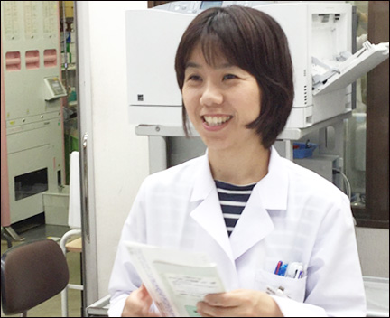 調剤処方箋薬局ほのぼの薬局：窓口で効能・効果の説明